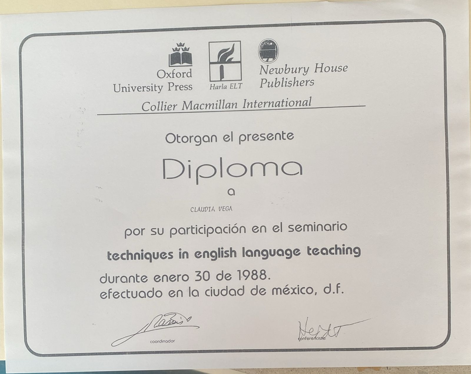 Techniques in English Language Teaching